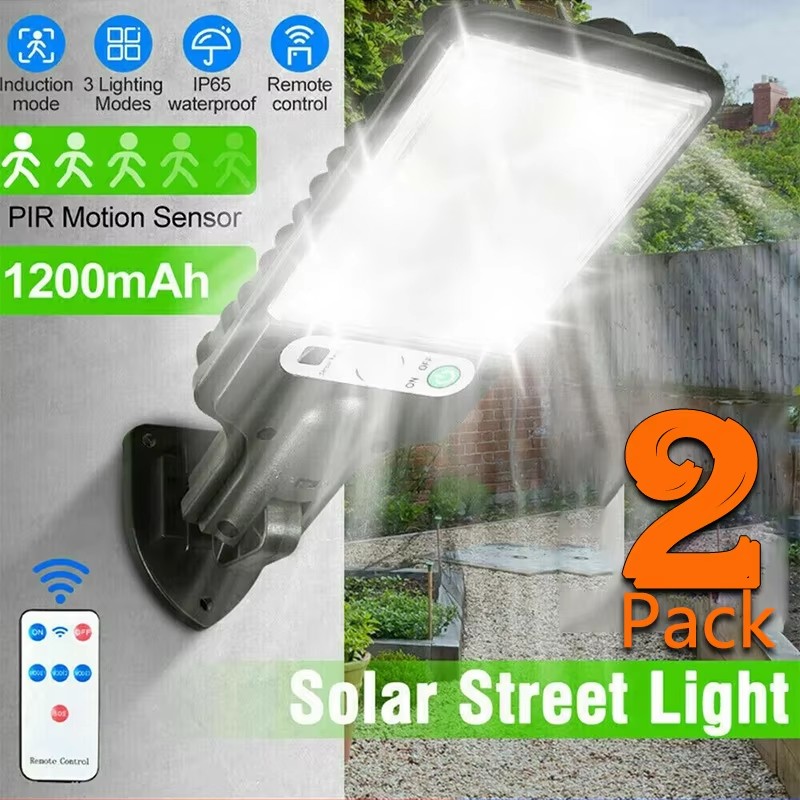 Outdoor Lighting Waterproof - Buitenverlichting op zonne-energie met bewegingsmelder, 3