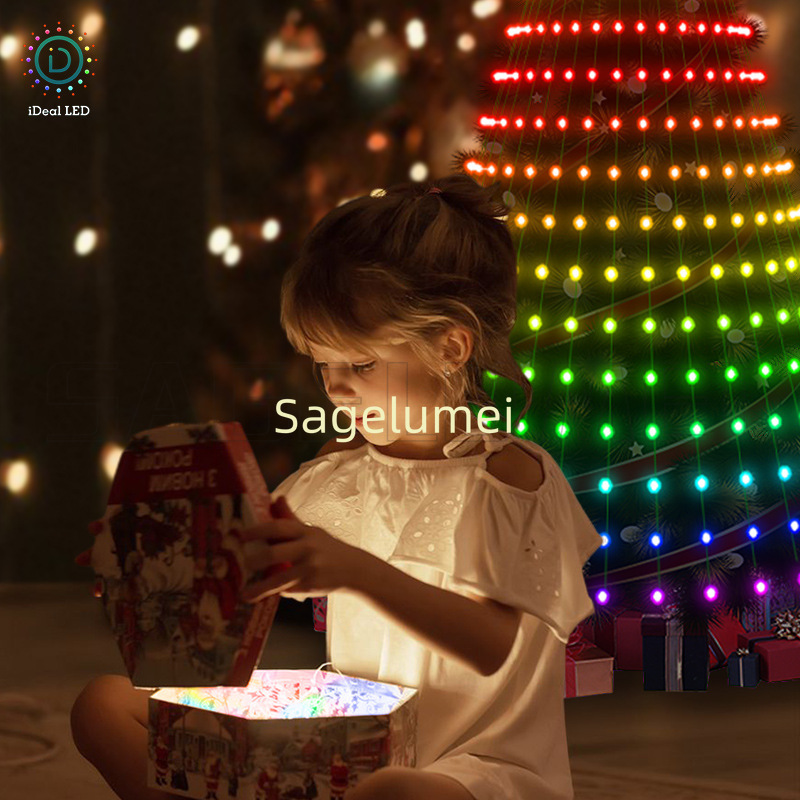 Outdoor Lighting Uk - RGBIC 400 LEDs kerstverlichting vakantie lichtslingers