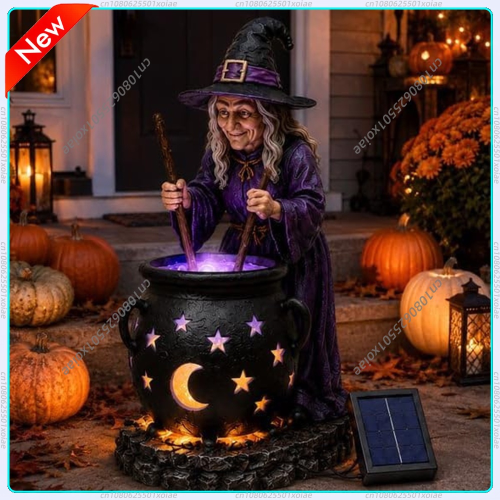 Halloween-heksenketel met zonn - Outdoor Lighting Ip65 recensie en prijs