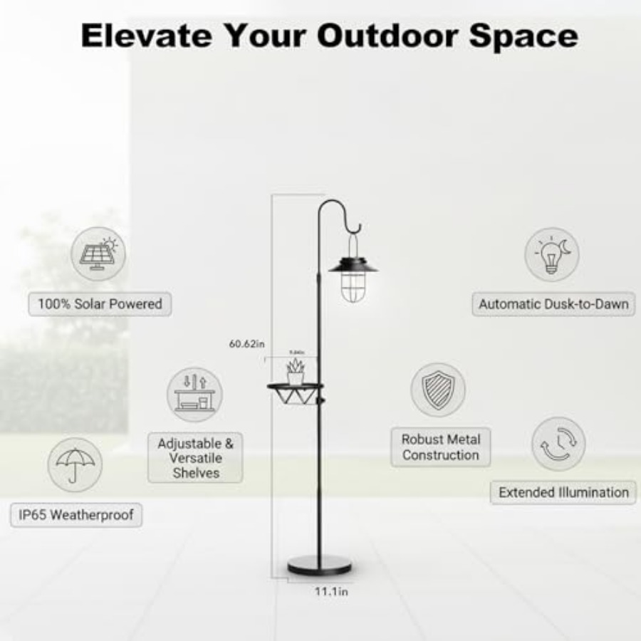 Solar tuinlamp met tafeltje, 6 - Outdoor Lighting Waterproof recensie en prijs