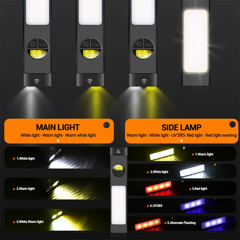 COB + LED multifunctionele zak - Outdoor Lighting Black recensie en prijs