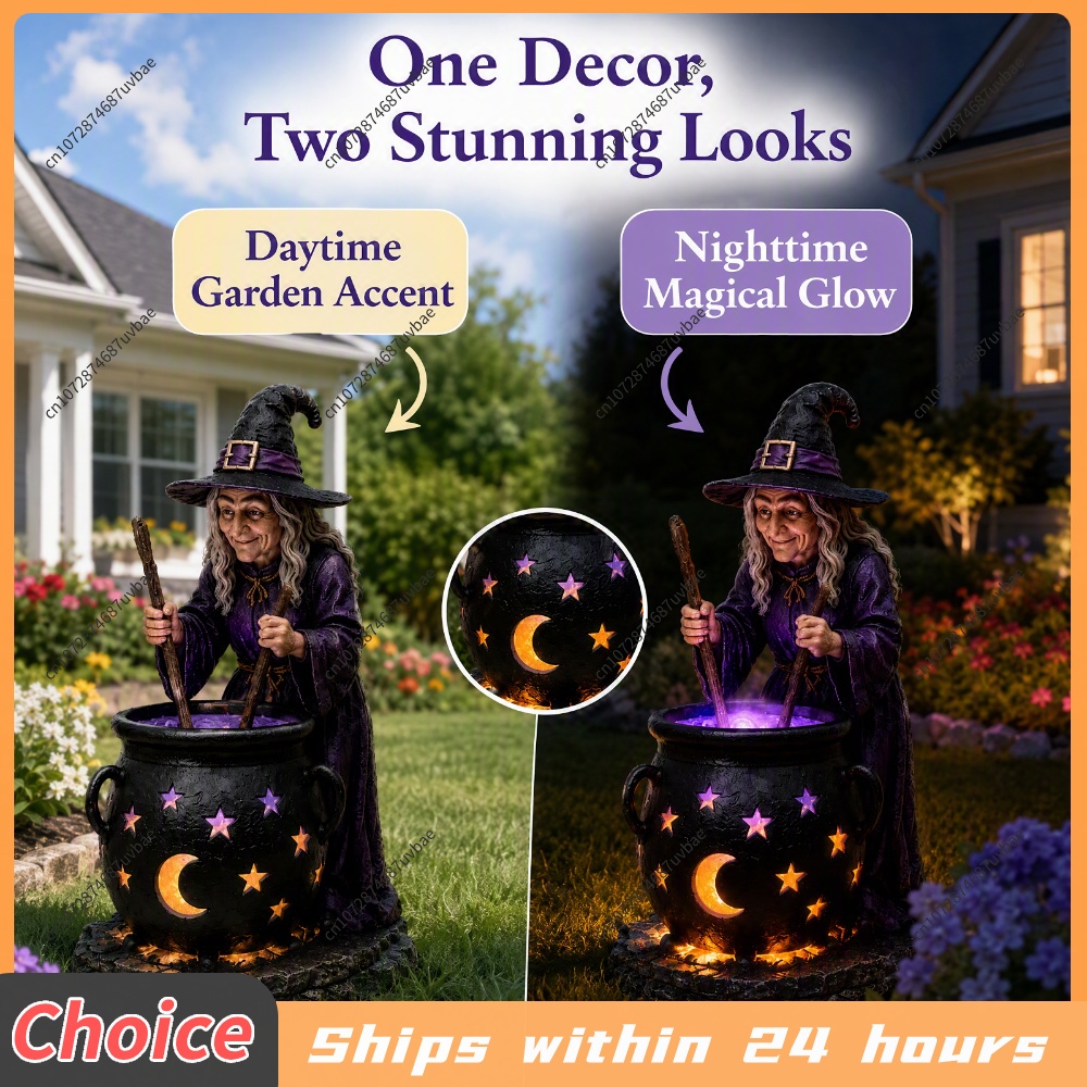 Halloween-heksenketel met zonn - Outdoor Lighting Ip65 recensie en prijs