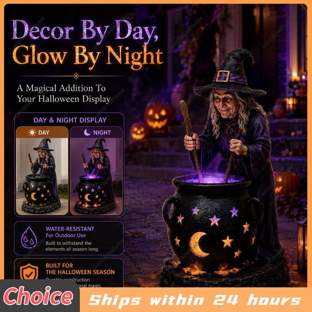 Halloween-heksenketel met zonn - Outdoor Lighting Ip65 recensie en prijs
