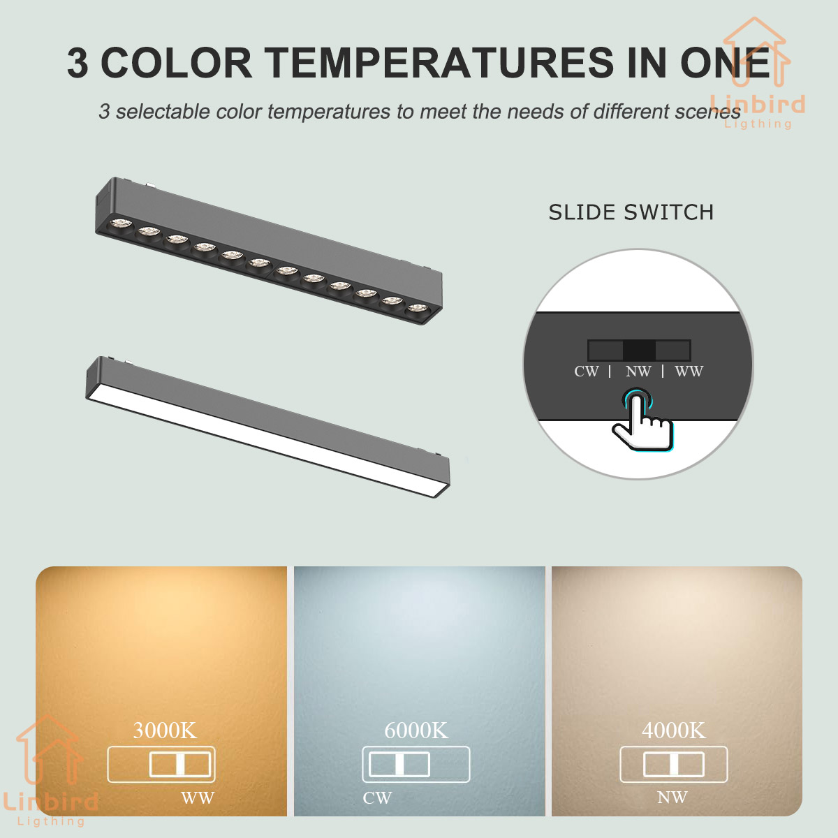 ST1-serie 3CCT Zwart Wit Ultra - Outdoor Lighting Track recensie en prijs