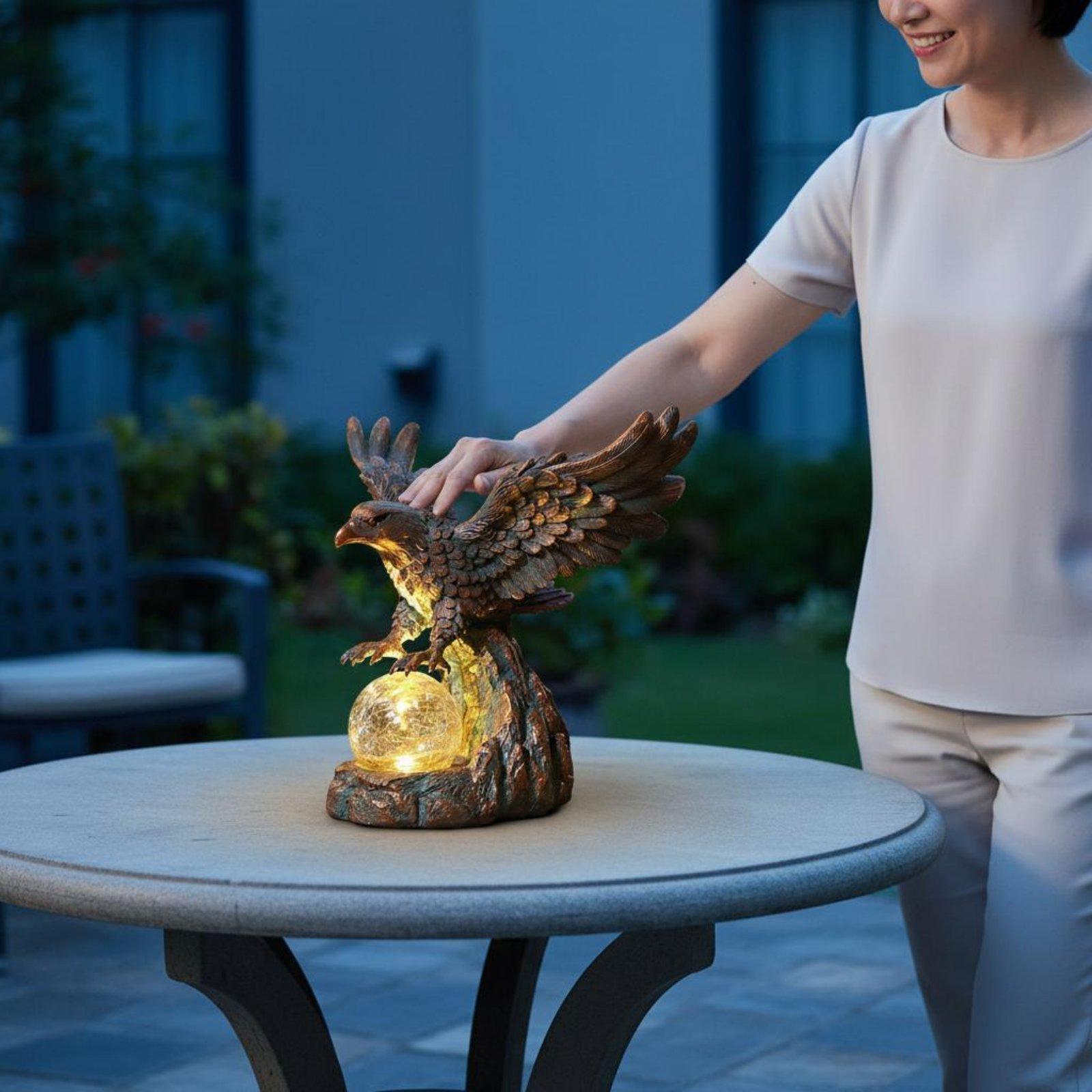 Solar Eagle Statue Light Water - Outdoor Lighting Pathway recensie en prijs