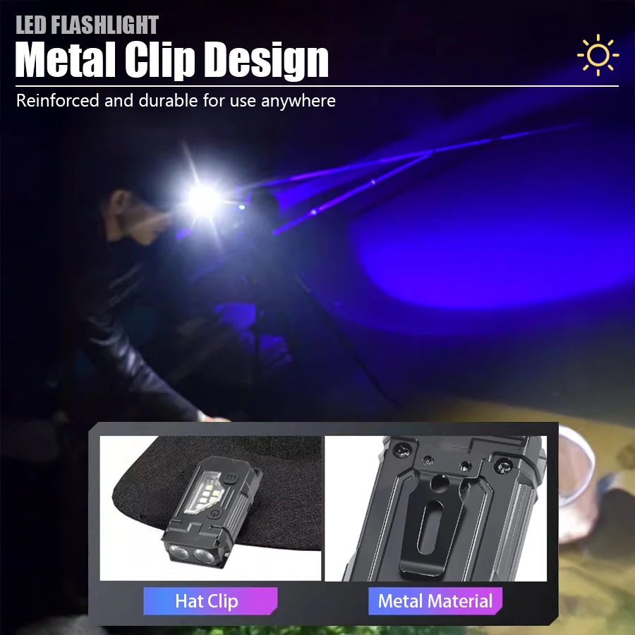 Mini-sleutelhanger EDC-zaklamp - Outdoor Lighting Black recensie en prijs