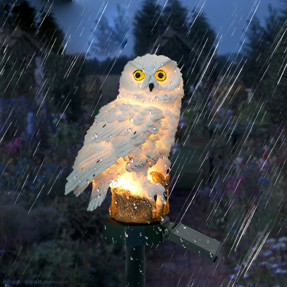 Solar Owl Statue Garden Light  - Outdoor Lighting And Landscape recensie en prijs