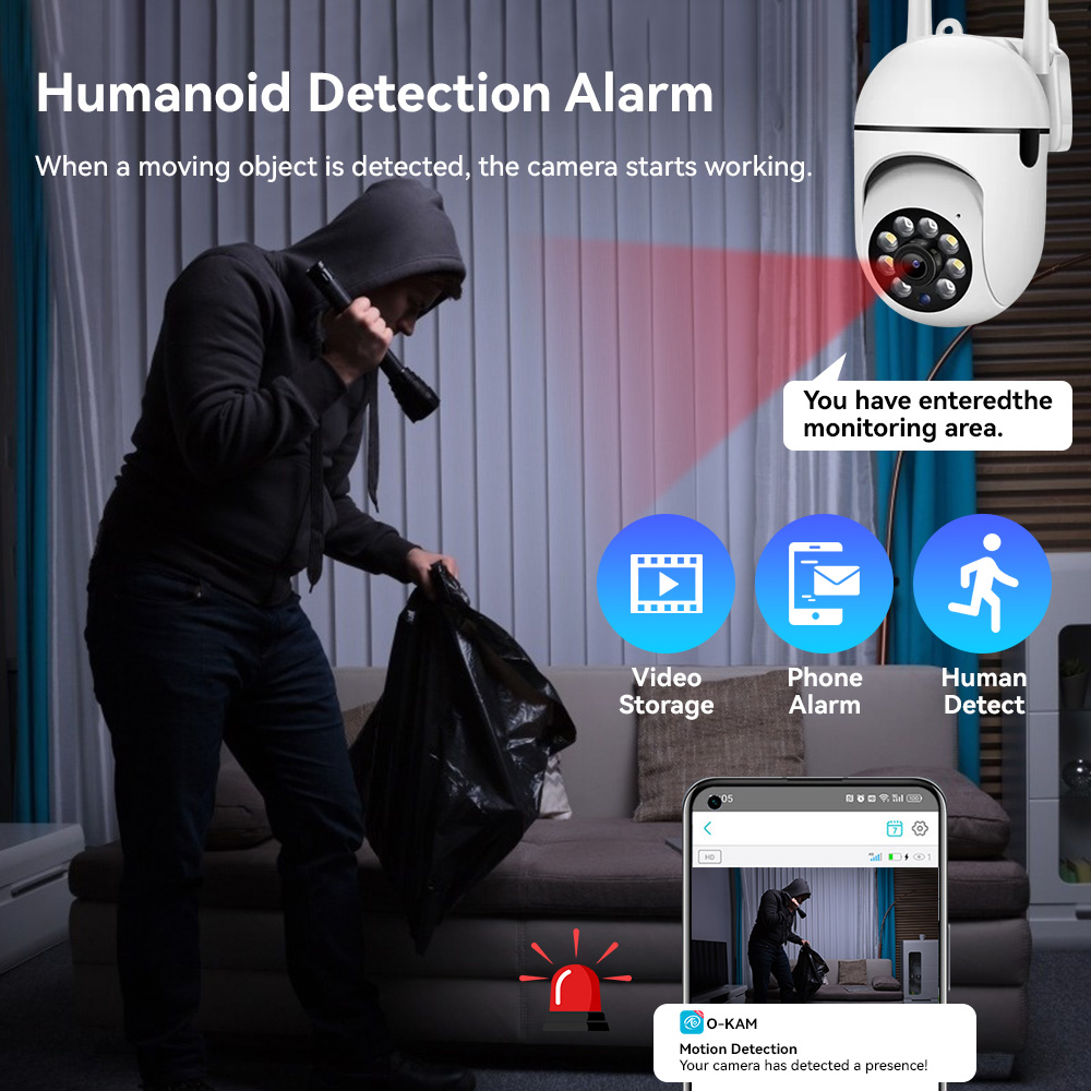 8MP 2.4G Wifi IP CCTV Camera K - Outdoor Lighting Track recensie en prijs