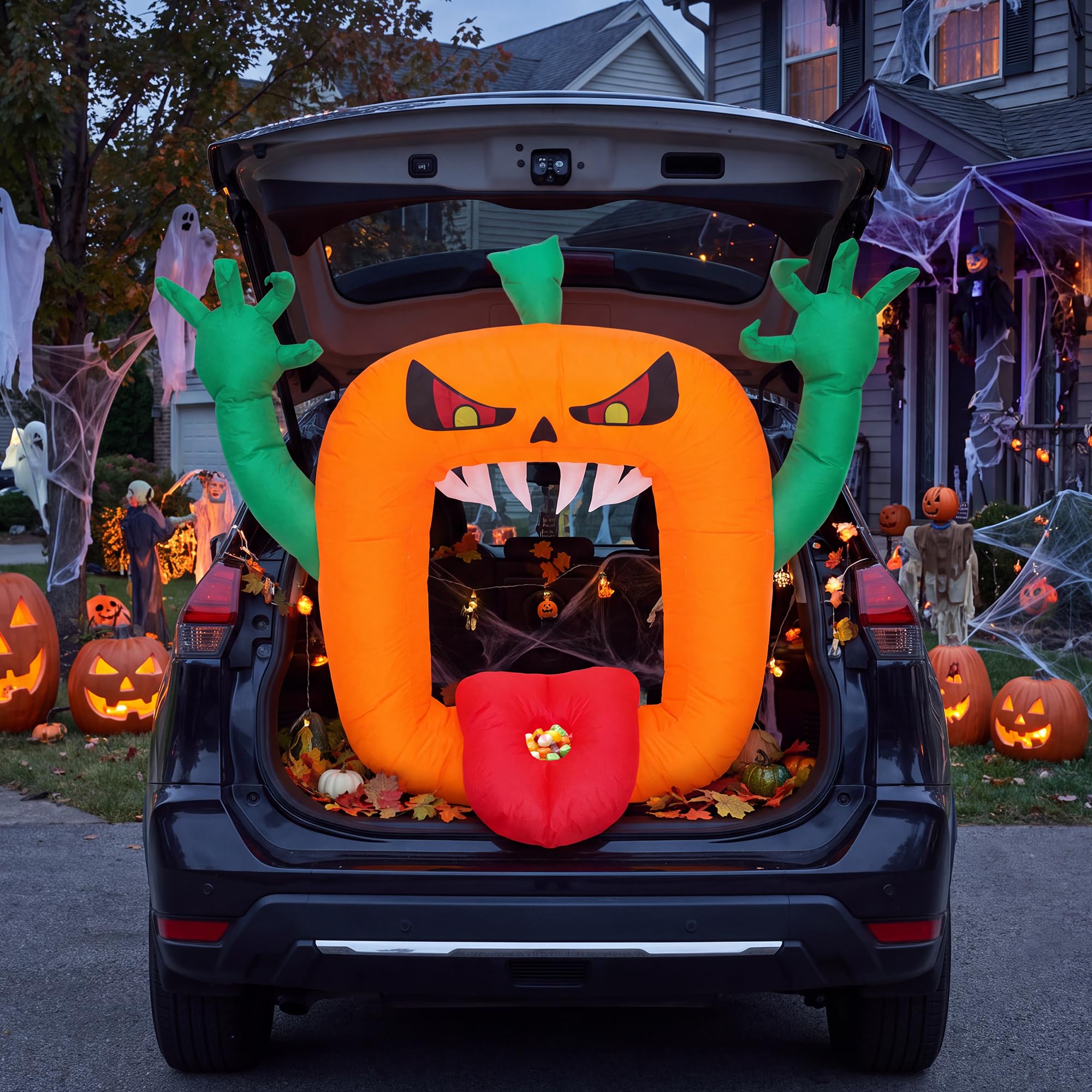 6FT Halloween opblaasbare gruw - Outdoor Lighting Effects recensie en prijs