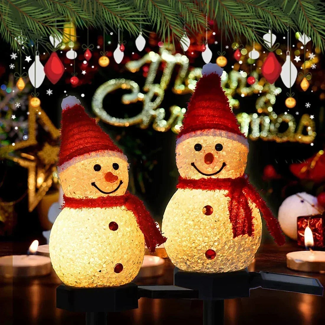 Kerstsneeuwman Solar Garden Li - Outdoor Lighting Pathway recensie en prijs