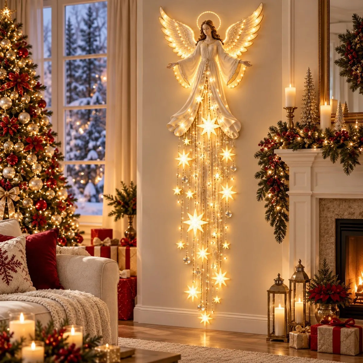 1 stuks kerstdeurhanger met op - Outdoor Lighting Effects recensie en prijs